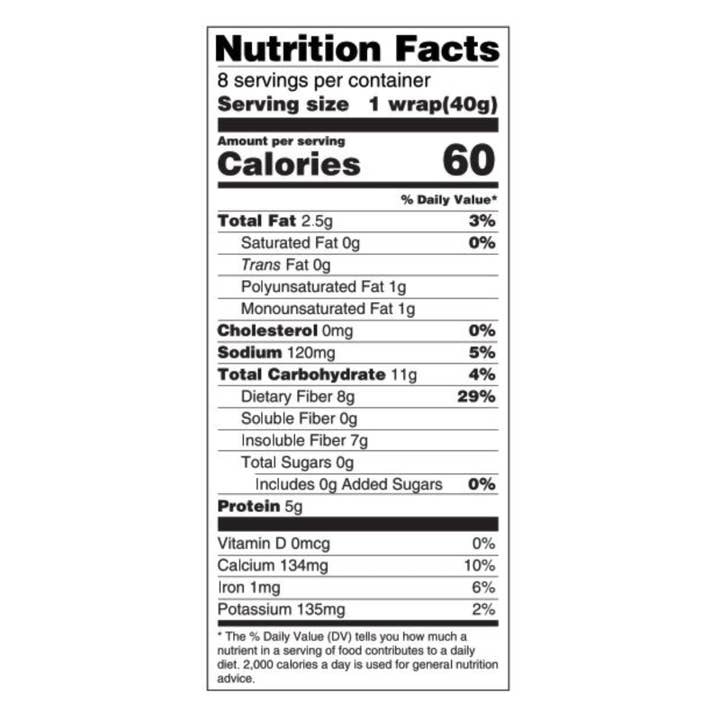 Ware Spark - Wholesale Bread/Tortilla - Tumaro's 8-inch Multi Grain Carb Wise Wraps - Case Of 6 - 8 Ct