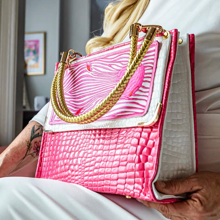 Soderena Designs - Vente Sac à main avec poignée sur le dessus – femme - ÉPUISÉ Sac à main Série Signature Soderena #8.02