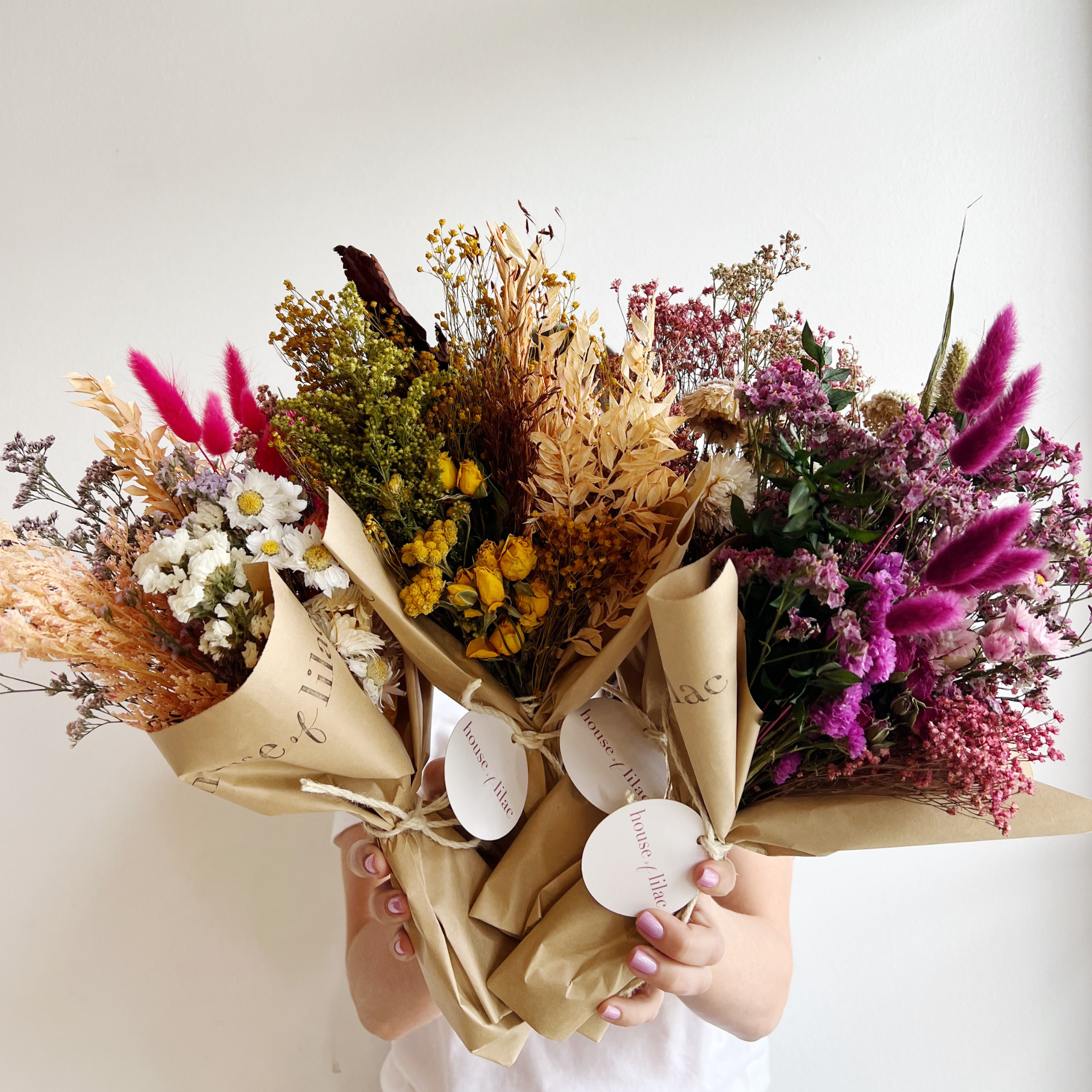 House of Lilac - Wholesale Dried/Pressed Flowers - Wanderlust Dried Flower Bouquet2