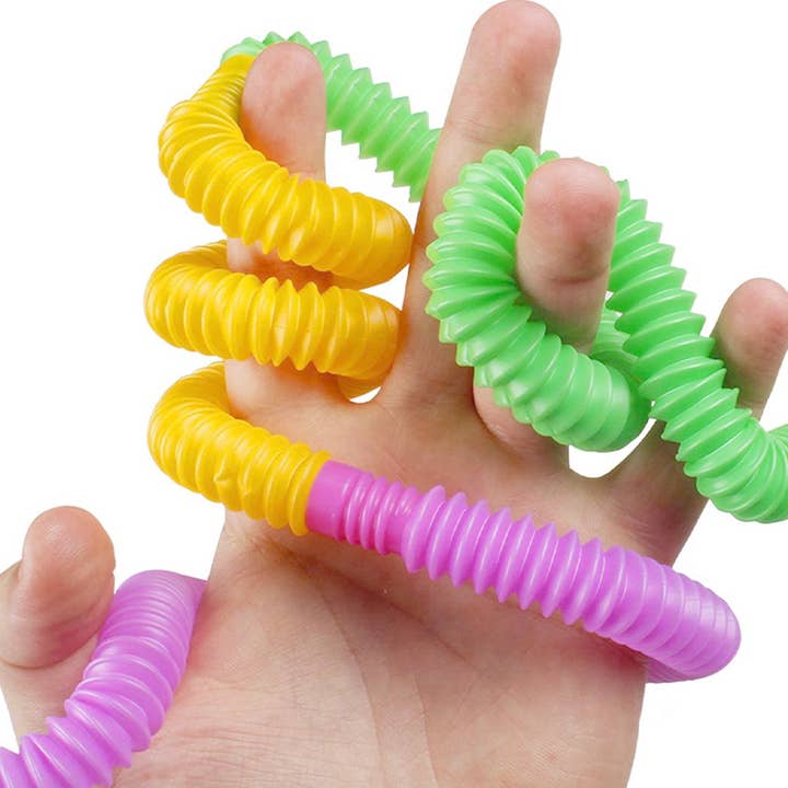 Cap Zone – wholesale Fidget Toy - Barn – Mini Pop Snap Stretch Dragspel Tube Sensorisk Leksak