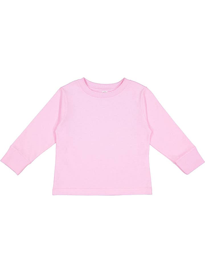 Total Apparel - Wholesale T-Shirt - Kids - Rabbit Skins Toddler Long-Sleeve Blank T-Shirt | 3311