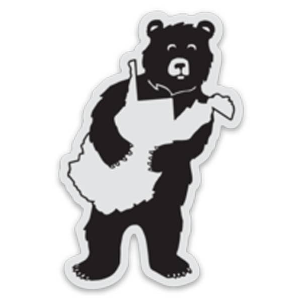 West Virginia Bear Hug - Sticker for wholesale by Loving WV