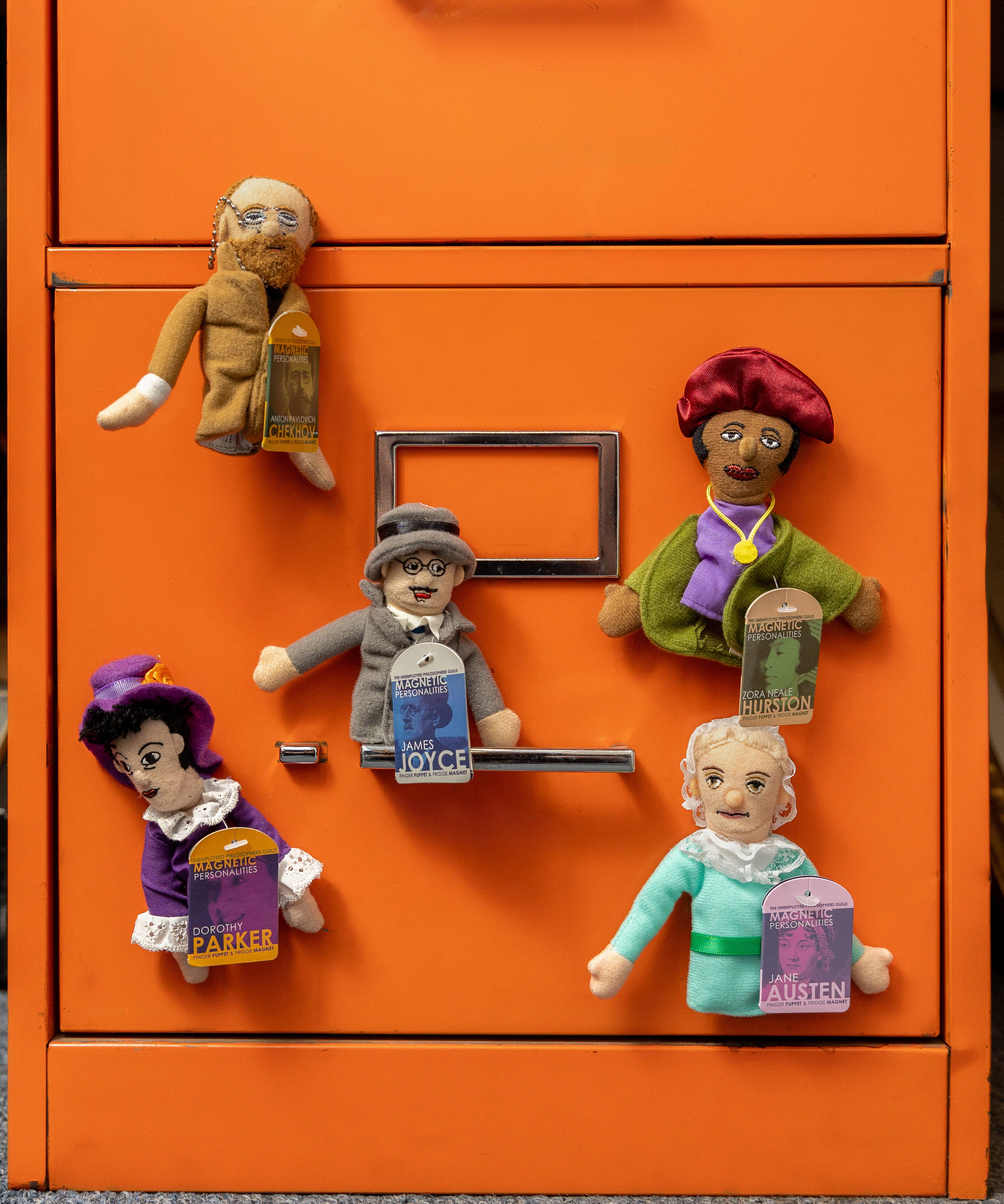 Unemployed Philosophers Guild - Vente Marionnette à doigt – enfant et bébé - Marionnette à doigts James Joyce2