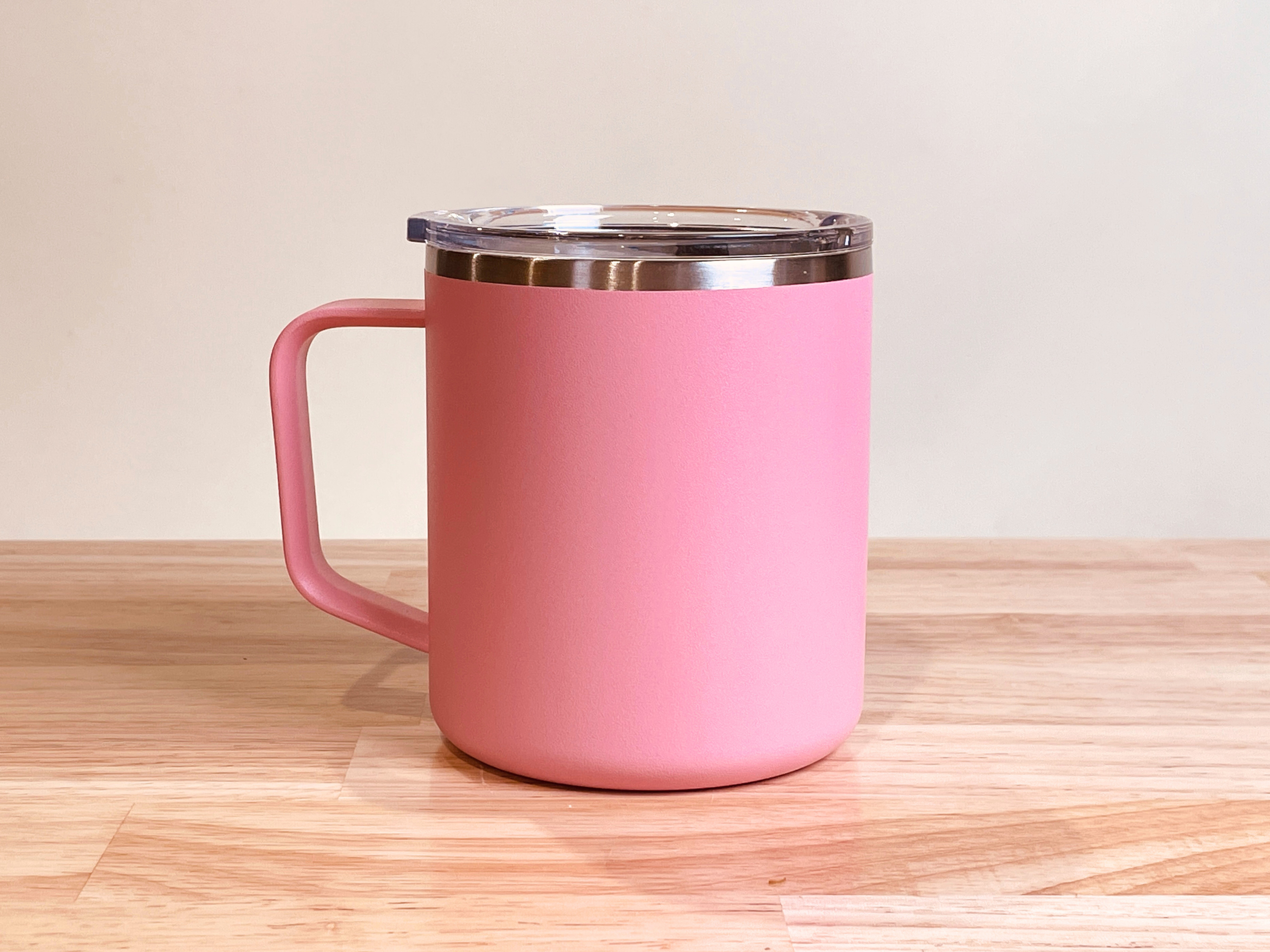 LAMOSE - Wholesale Insulated Mug/Tumbler - Custom Logo Insulated Mug w/ Leakproof Lid and Wide Handle 1