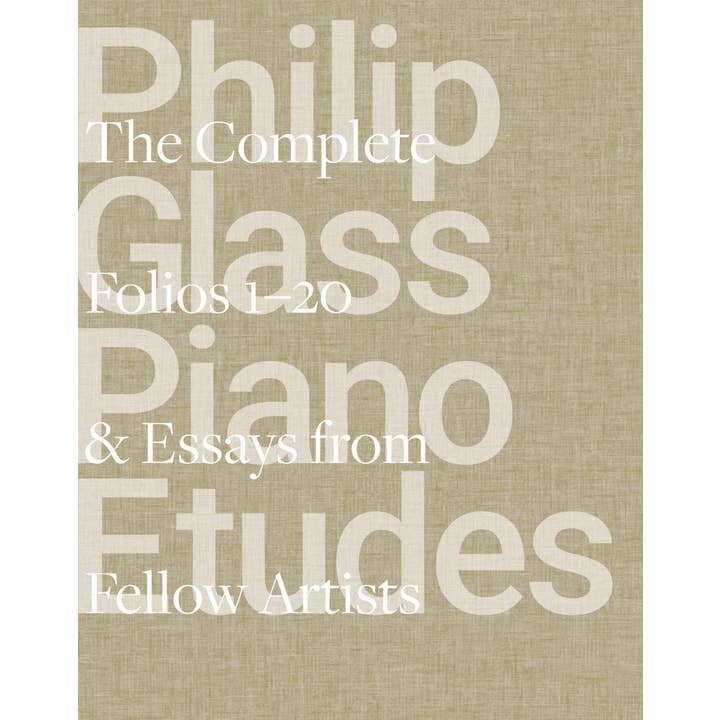 Philip Glass Piano Etudes for wholesale by Hachette Book Group