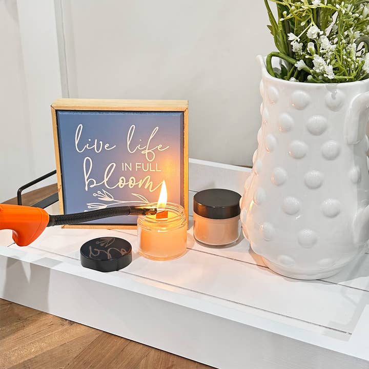 Kurated Korner - Vendita all'ingrosso Barattoli - Barattoli in vetro trasparente con lato dritto Cornucopia da 2 once (12 pezzi)6