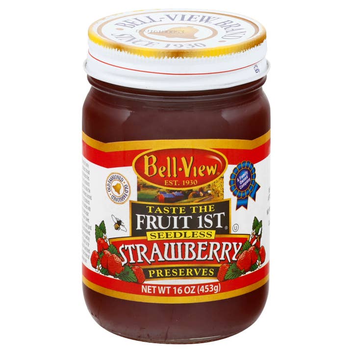 Smaka på frukten första fröfria jordgubbskonserver 16oz. för wholesale av Bell-View Brand Foods