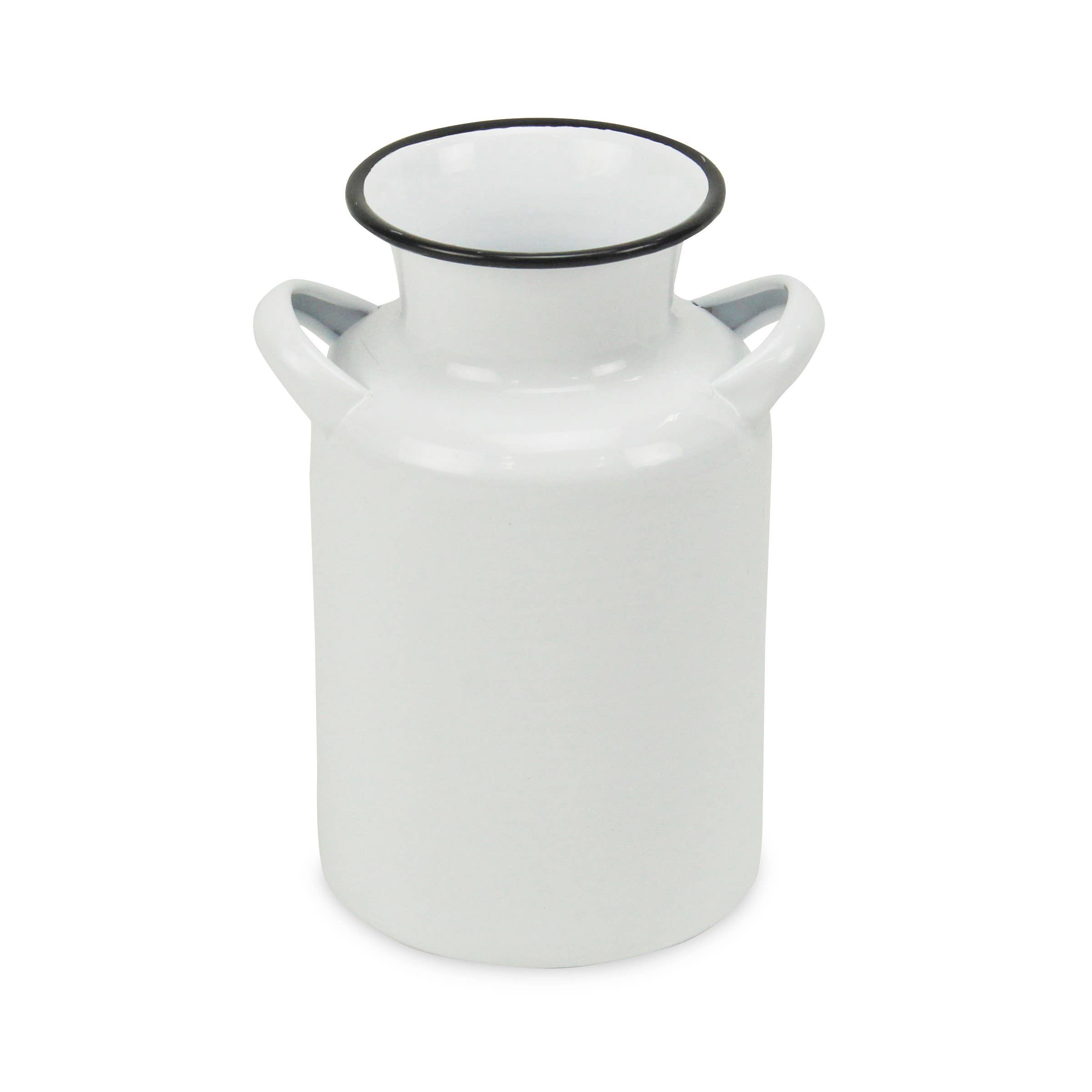 Cheungs Home Decor - Venta al por mayor Jarras - Jarra de leche bovina decorativa estilo laca blanca Vittorio3