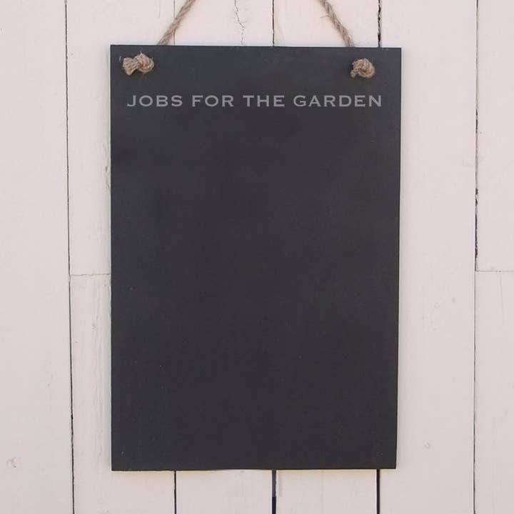 Jobs For The Garden' Notice Board for wholesale by The House nameplate company