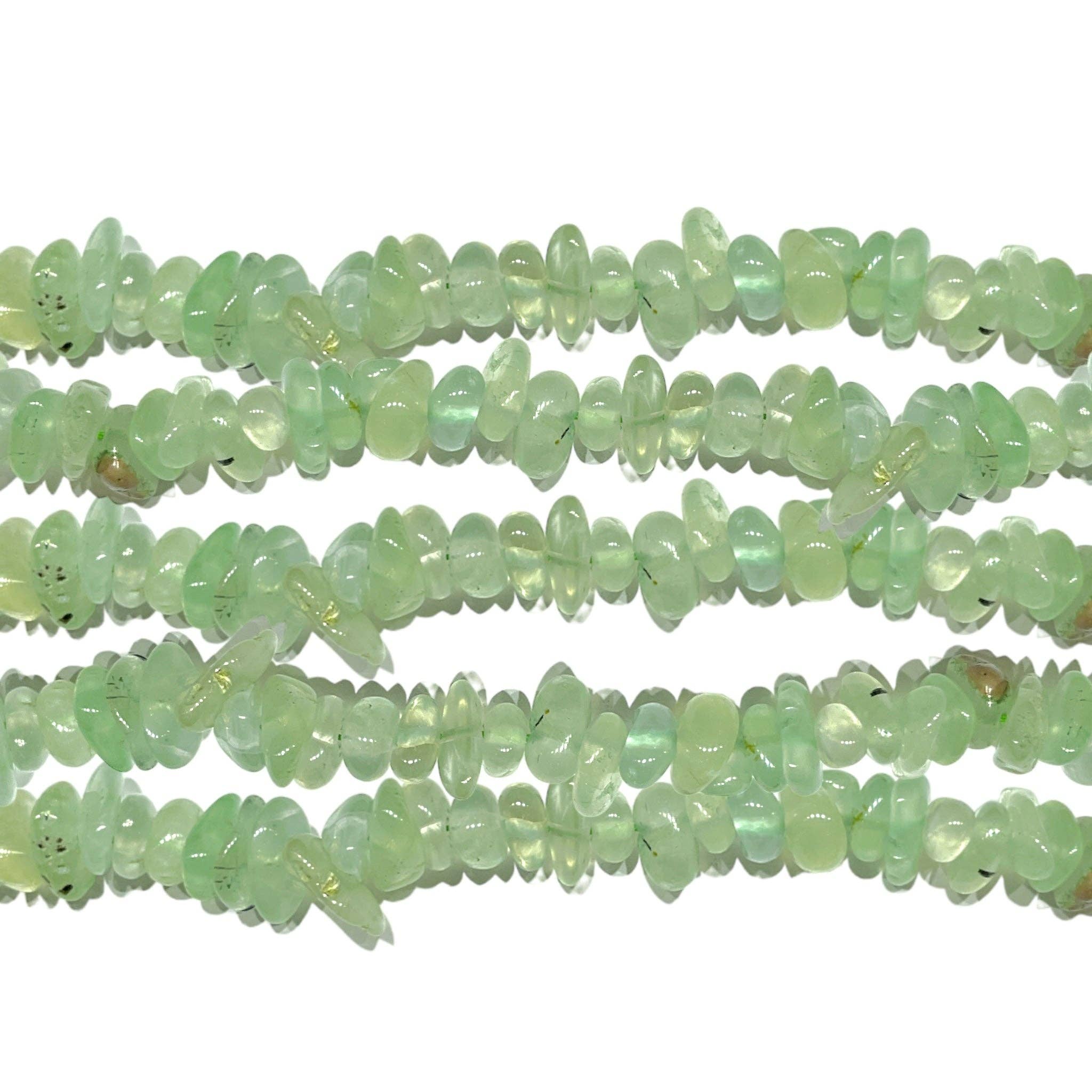 Foliesbijoux – Engroshandel Perler – Prehnite En barok stentråd0