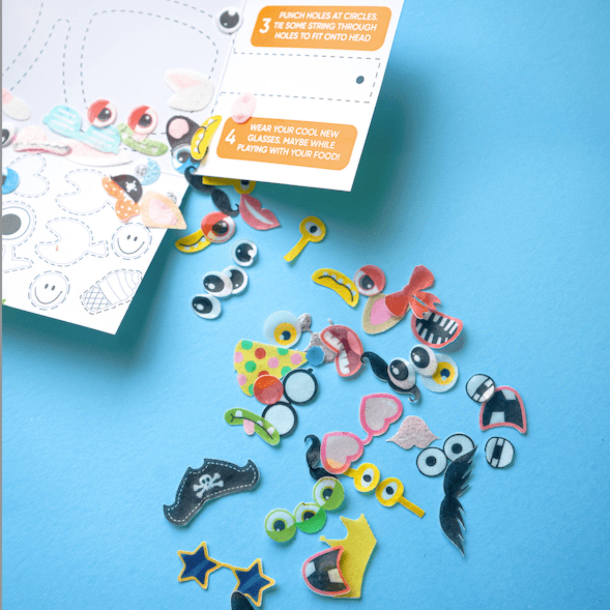 Easy Peasy Cakes - Wholesale Sticker – Child & baby - Funny Face Sticketies - Edible Lunchbox Stickers4