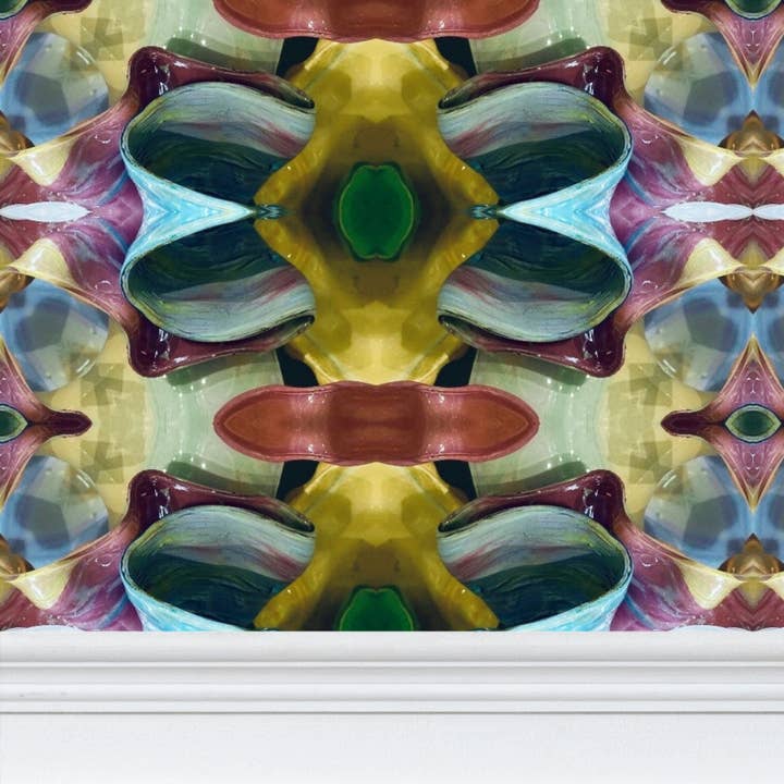 Papel de Parede Musgo de Orquídea por atacado de B.Maraffi Art and Home