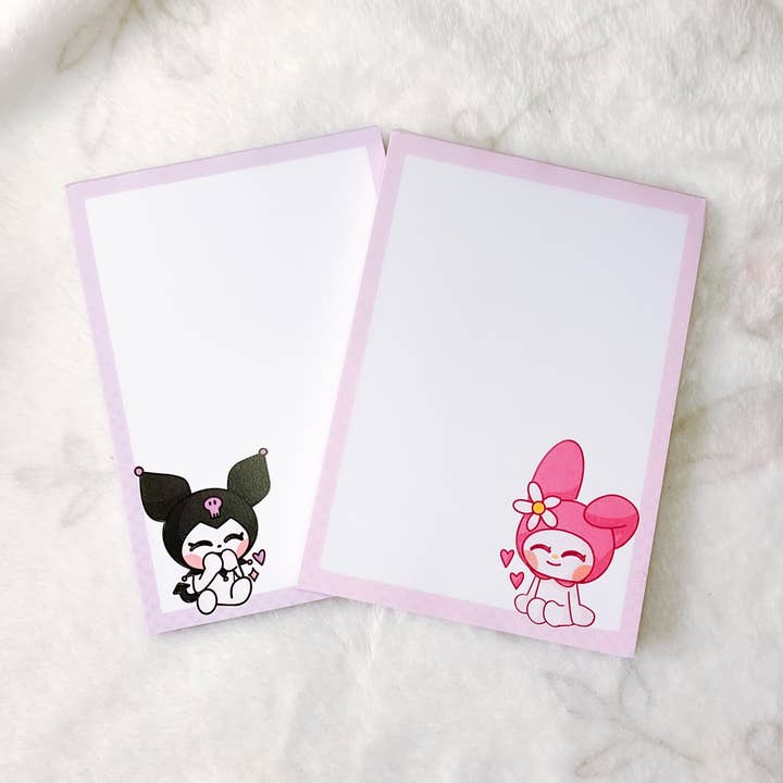 Bloc-notes A6 My Melody & Kuromi - Sanrio pour la vente par Teasuii
