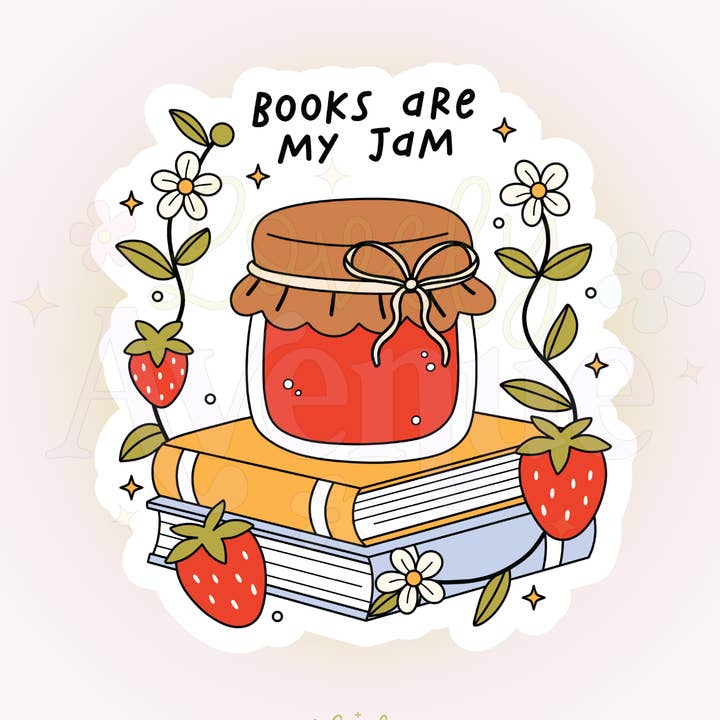 Libri Sono La Mia Passione - Adesivo per la vendita all'ingrosso da parte di Lovely Avenue