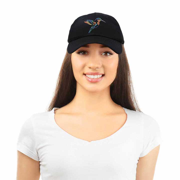 Dalix - Wholesale Baseball Cap - Women's - Dalix Hummingbird Hat Baseball Cap Mom Nature Wildlife Birdwatcher Gift