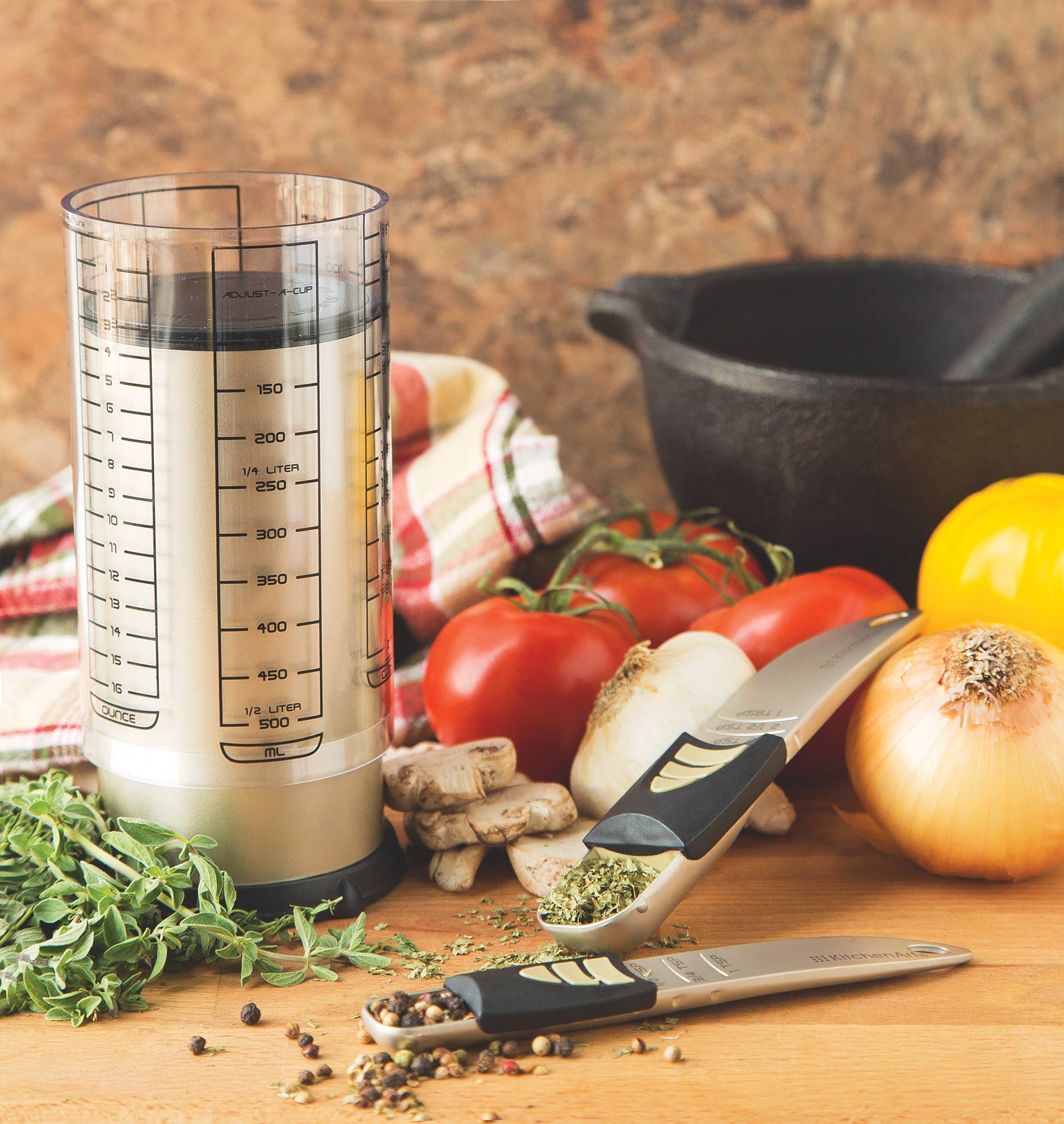 Fox Run Brands – wholesale Measuring cup – KitchenArt Pro Essentials Gift Set, 2 Cup2