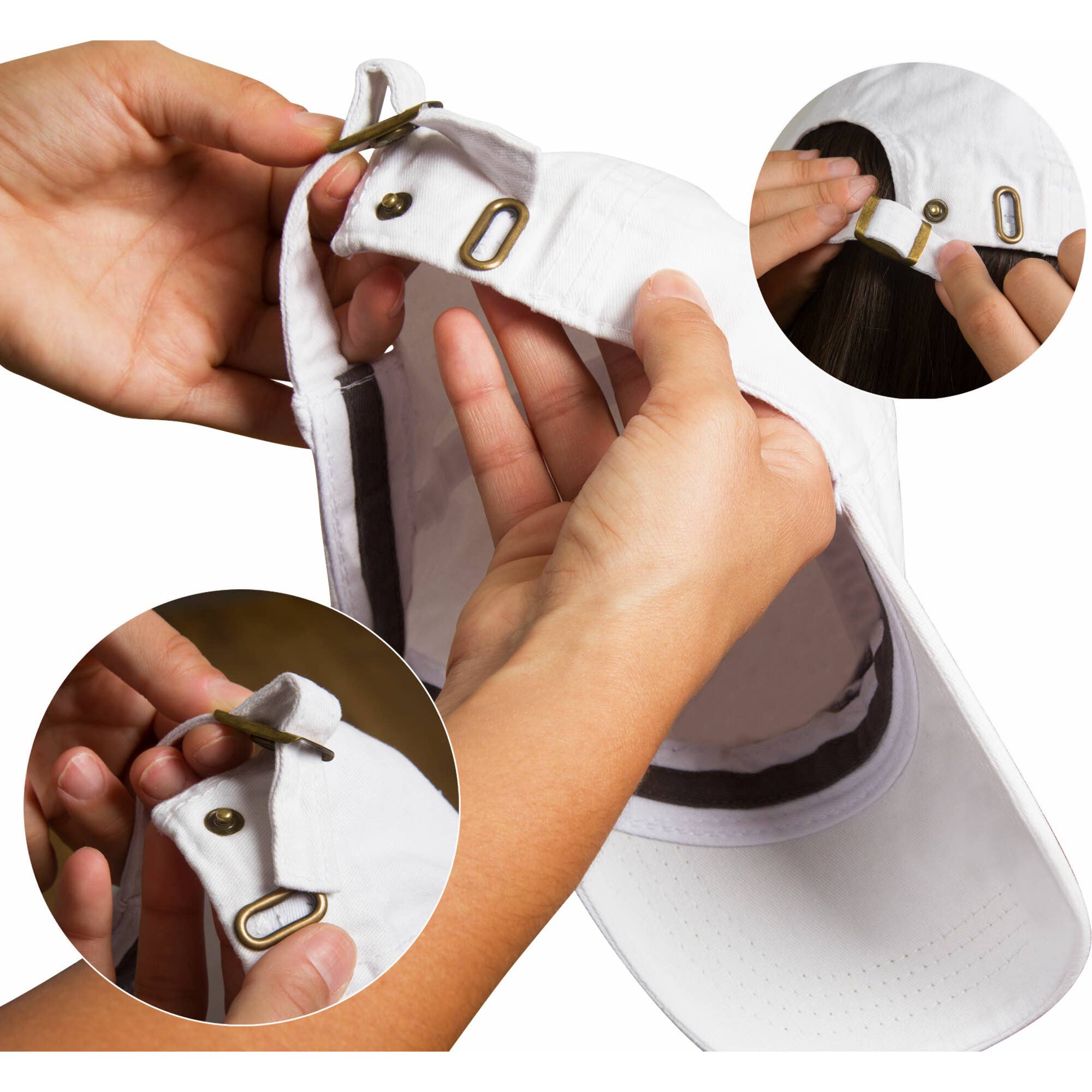 Pavilion - Wholesale Honkbalpet - Uniseks - Reddingsmensen - Witte Verstelbare Pet13