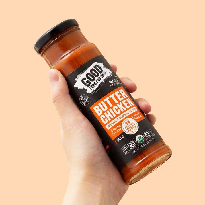 Sauce au Poulet au Beurre Bio pour la vente par Good Food For Good