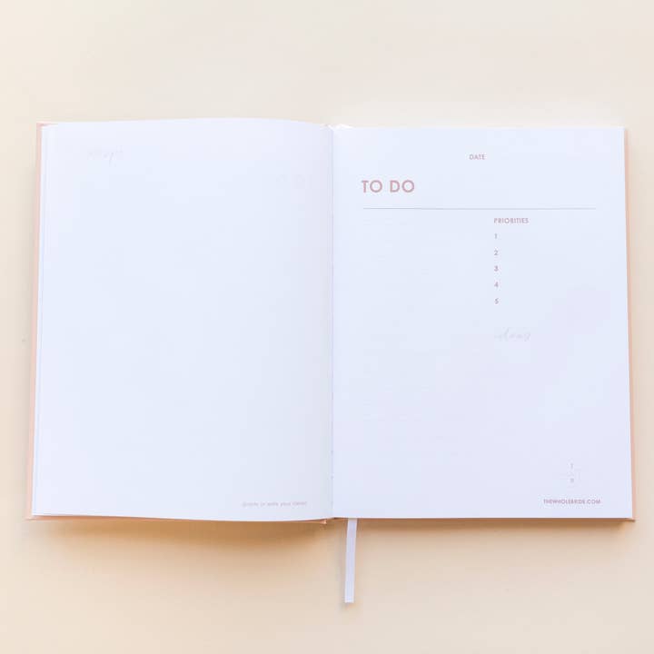 The Whole Bride - Wholesale Notebook - Wedding 'To Do' Notebook3