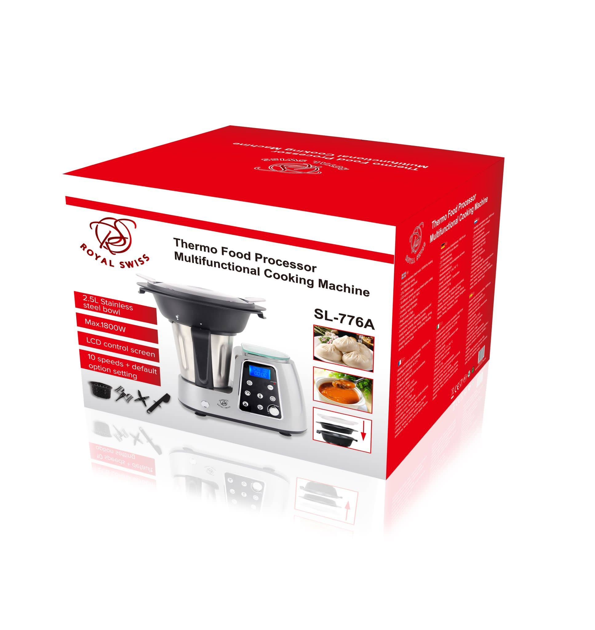 Royal Swiss - Wholesale Keukenapparaat - Multifunctionele robot - Thermo Cooker10