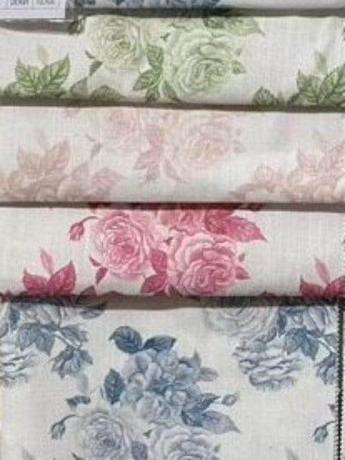 Tissu à imprimé floral numérique Derby - Aspect lin - 115 pouces de largeur, | Décoration intérieure pour la vente par Fabrics Star