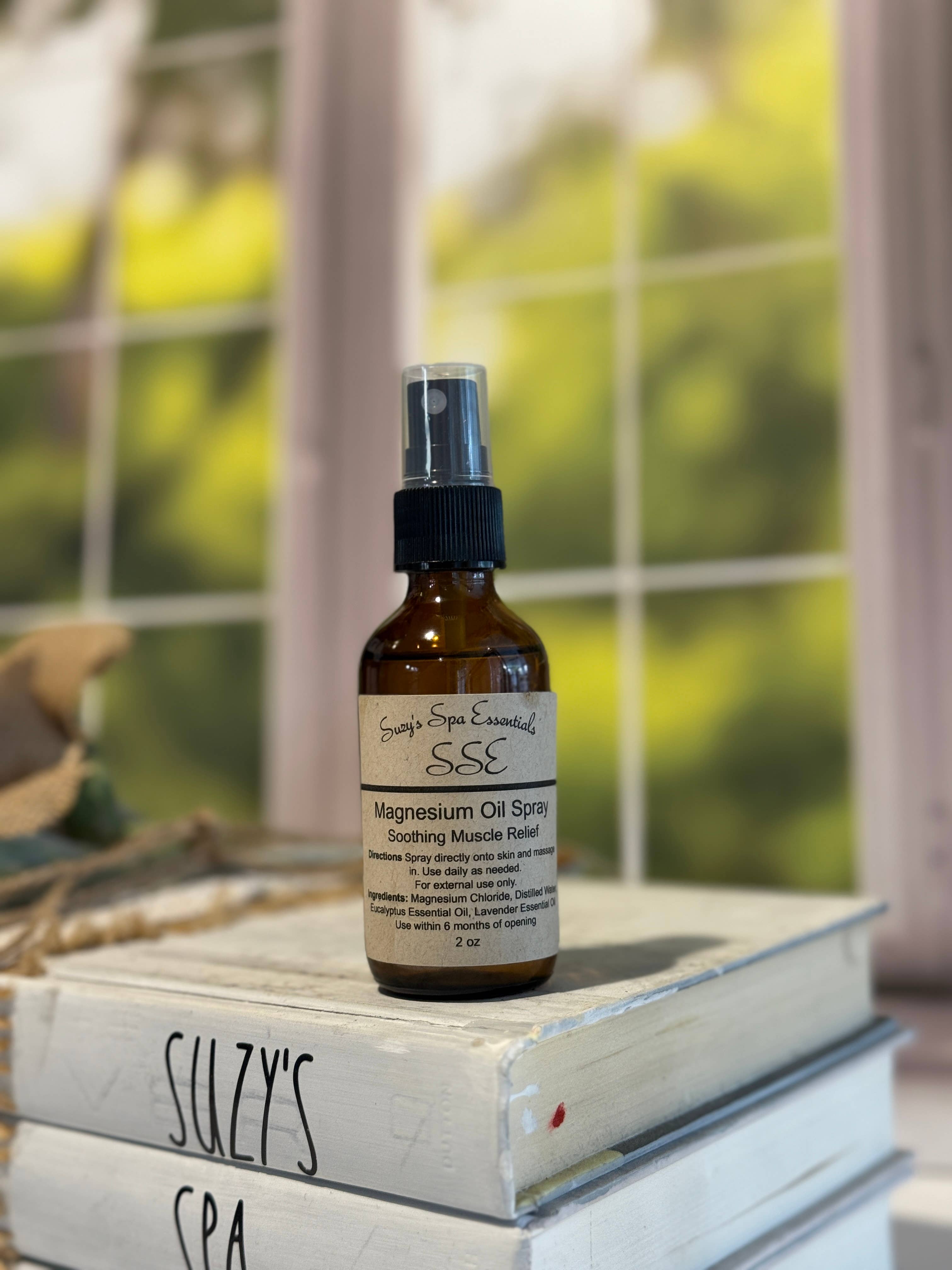 Suzy Spa Essentials - Wholesale Aromatherapy Mist - Magnesium Oil – Lavender + Eucalyptus Muscle & Sleep Spray6