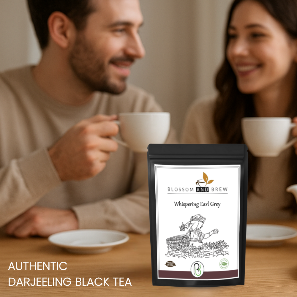 Blossom & Brew - Wholesale Loose Tea - Earl Grey Black Tea- Whispering Citrus & Vanilla Smooth1