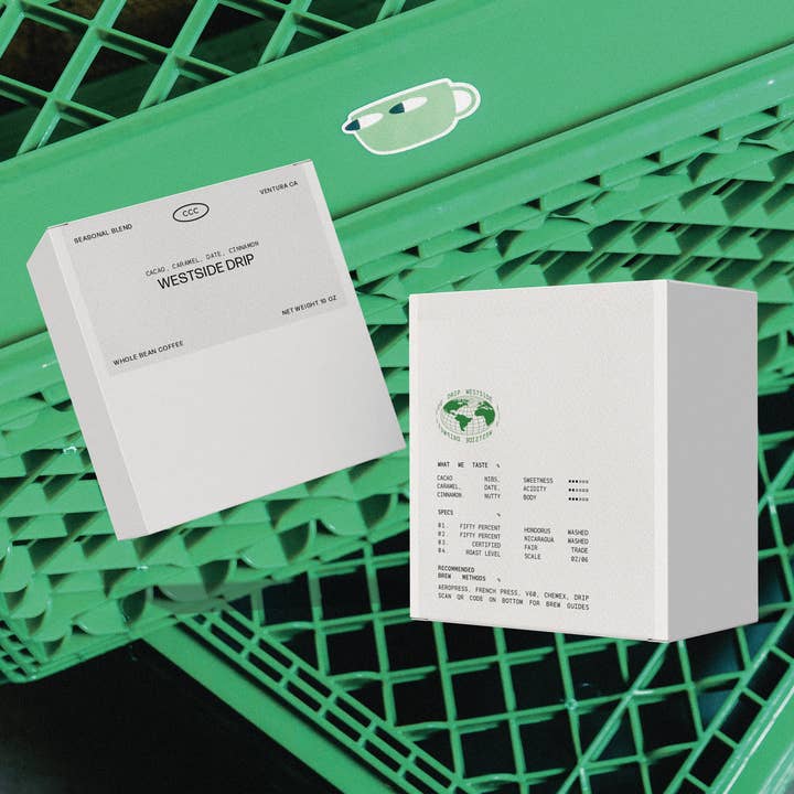 Coastal Coffee Collective - Wholesale Coffee Beans - Westside Drip Whole Bean Coffee3