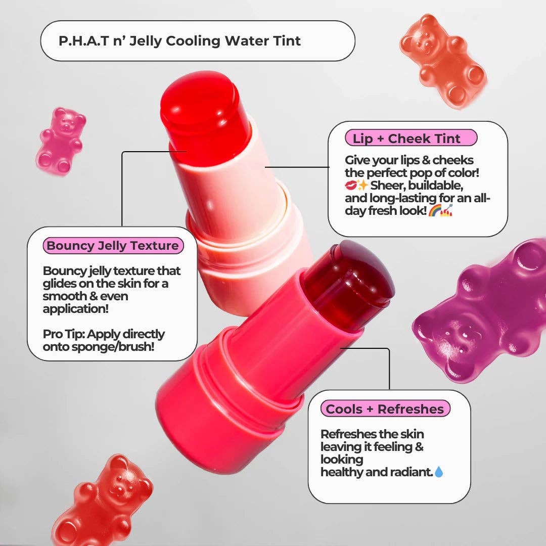 Walana Beauty - Wholesale Lip Stain/Dye/Tint - P.H.A.T N' JELLY COOLING WATER TINT0