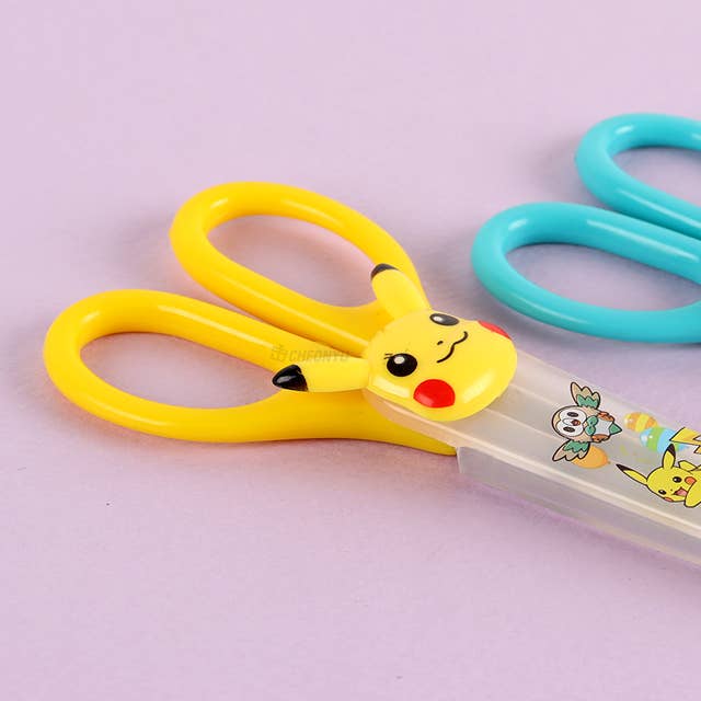 K-Wonderland - Wholesale Scissors - Pokemon Mascot Scissors with Safety Cover Cap3