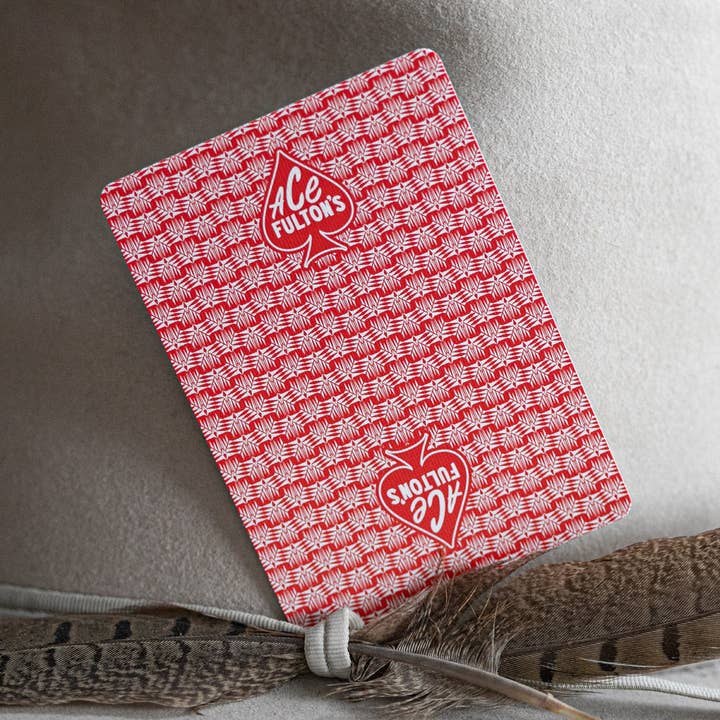 FULTONS Playing Cards - Wholesale Playing Cards - ACE FULTON'S PHOENIX CASINO PLAYING CARDS ARIZONA RED6