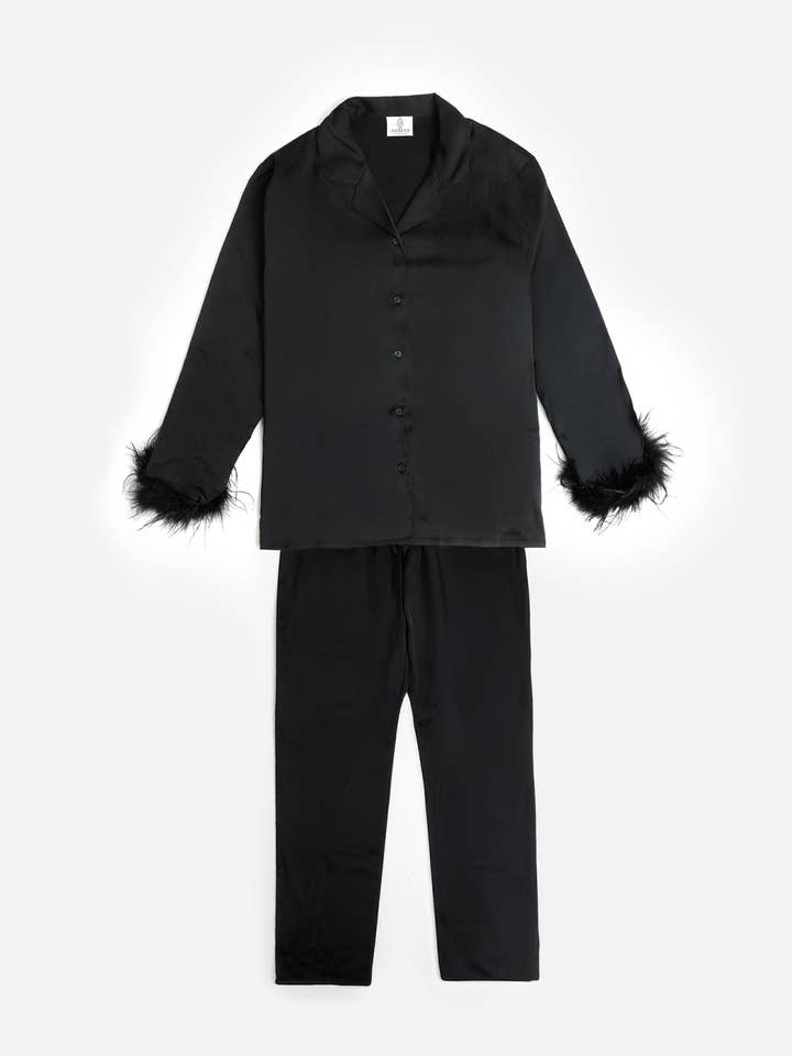 Pijama aberto de manga comprida ADMAS CLASSIC Marabu Ch... por atacado de ADMAS