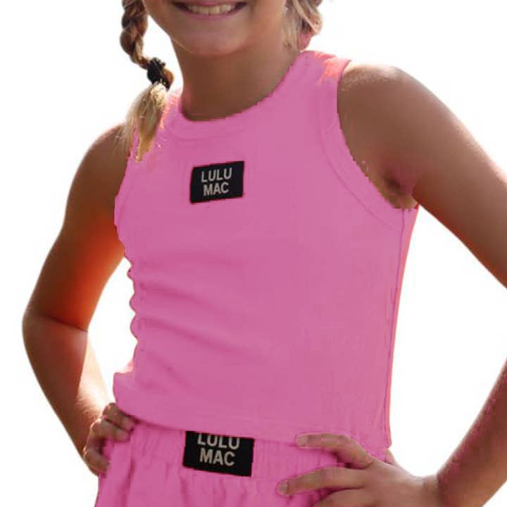 LM-KTK-1000 BUBBLEGUM KIDS SOLID TANK for wholesale on Faire0