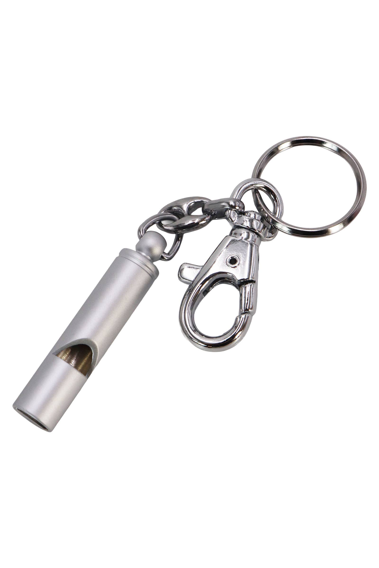 SØLV Højkvalitets sikkerhedsfløjte nøglering - 25 stk. for engroshandel på Faire1