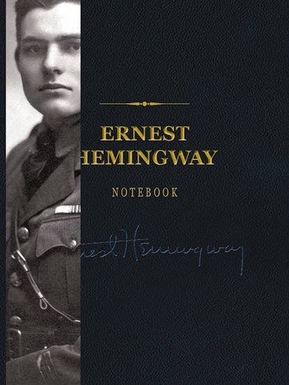 Ernest Hemingway Signature Notebook for wholesale by HarperCollins Focus