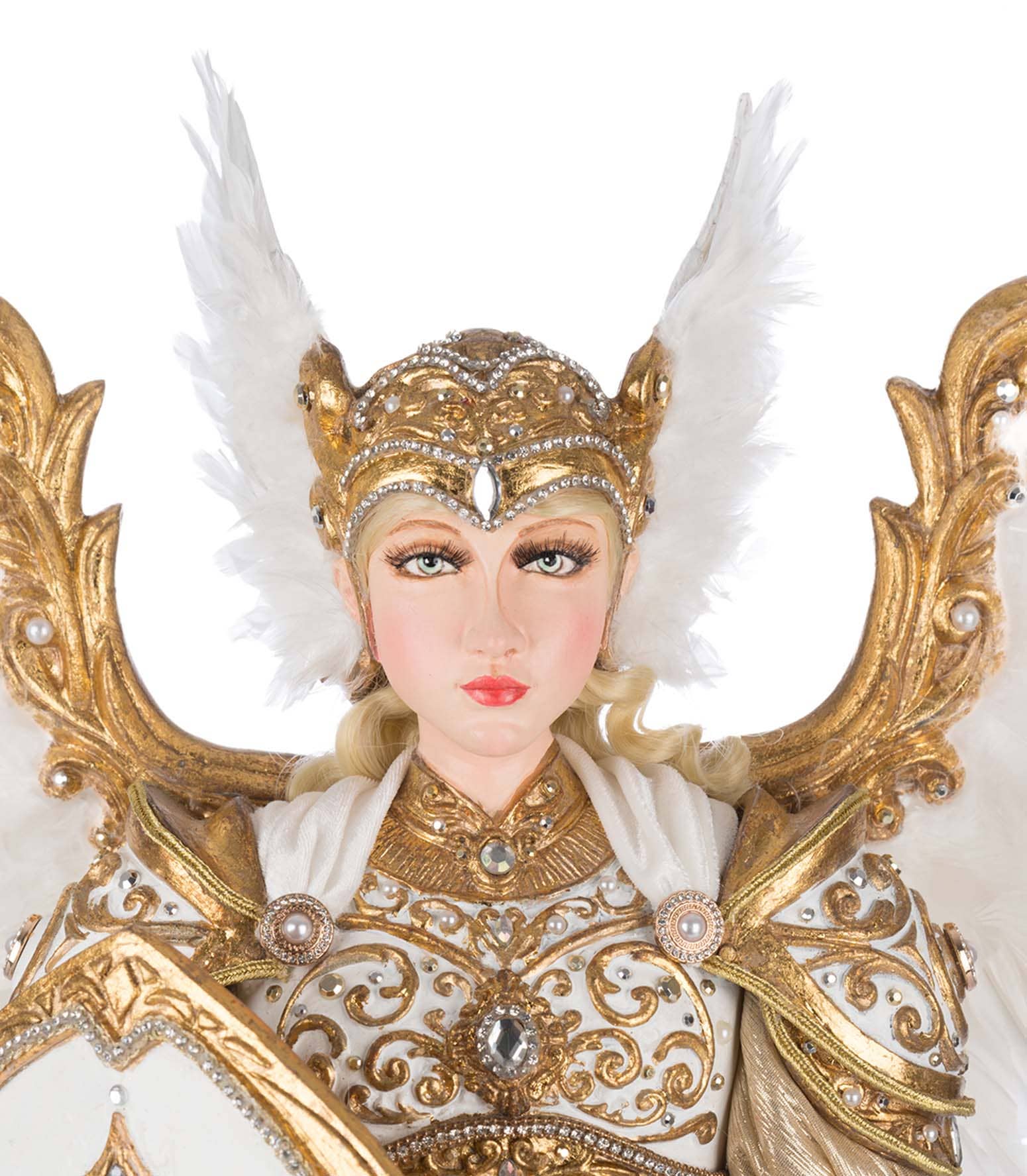 Katherine's Collection - Wholesale Decorative Figurine - Bells of Brilliance Angel Gabriel Doll4