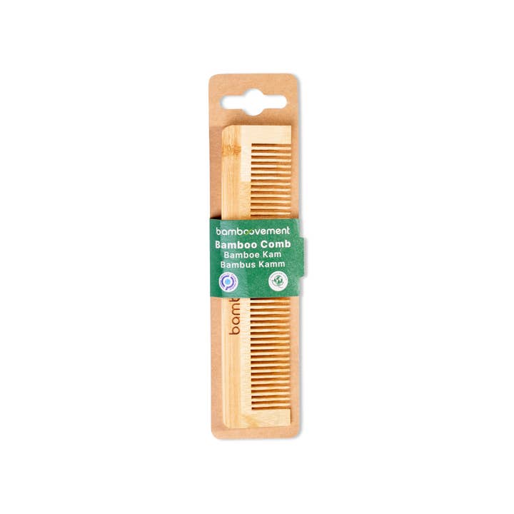 Sustainable & Eco-Friendly Bamboo Comb for wholesale by Bamboovement