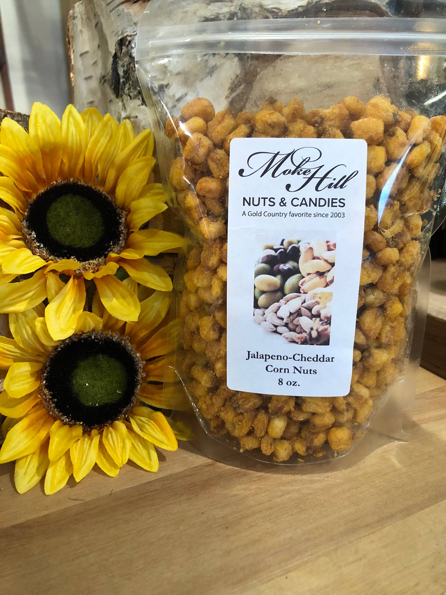 Moke Hill Nuts and Candies - Wholesale Nuts - Jalapeño Cheddar Corn Nuggets