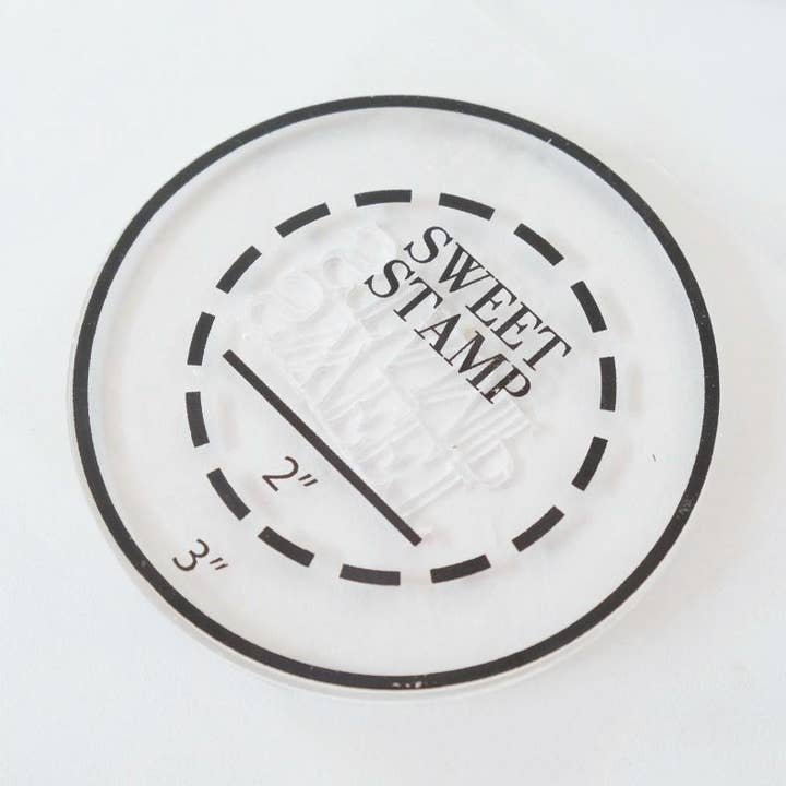 Pick up-pude – Rund for engroshandel hos Sweet-Stamp