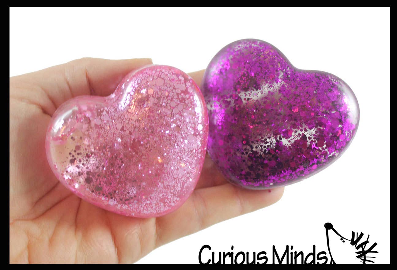 Curious Minds Toys – wholesale Mjuk leksak - Barn och baby – Hjärtsockerboll - Tjockt Lim/Gel Sirap Melass Sträck Bal7