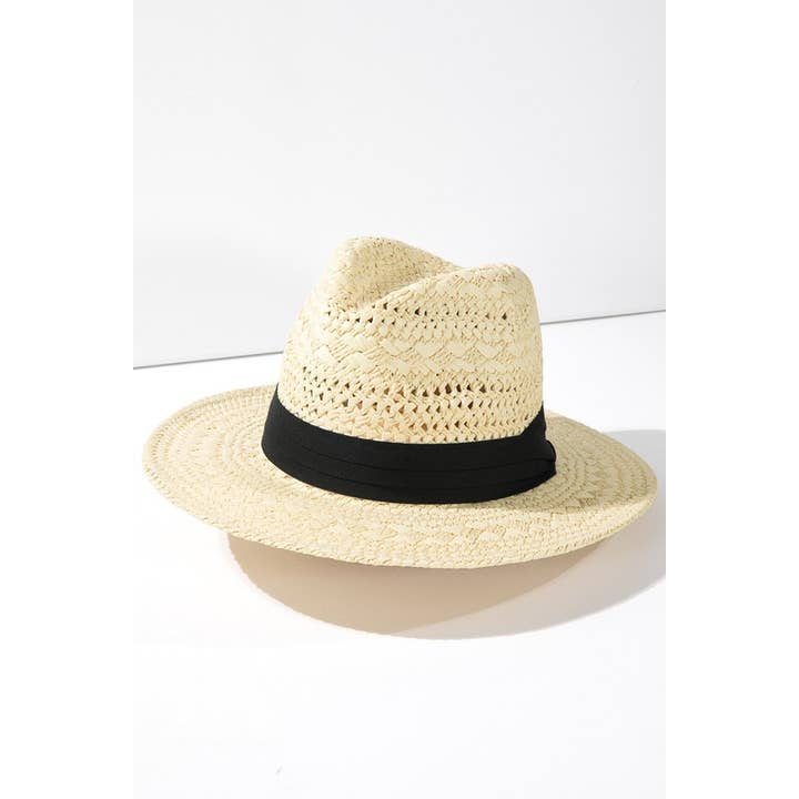 Urbanista Outlet - Wholesale Straw Hat - Women's - Boho Chic Summer Panama Hat