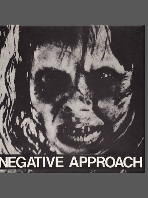 NEGATIVE APPROACH, Magnet, Button, Fridge Magnet, SELF TITLE for wholesale by Ba Ba Buttons