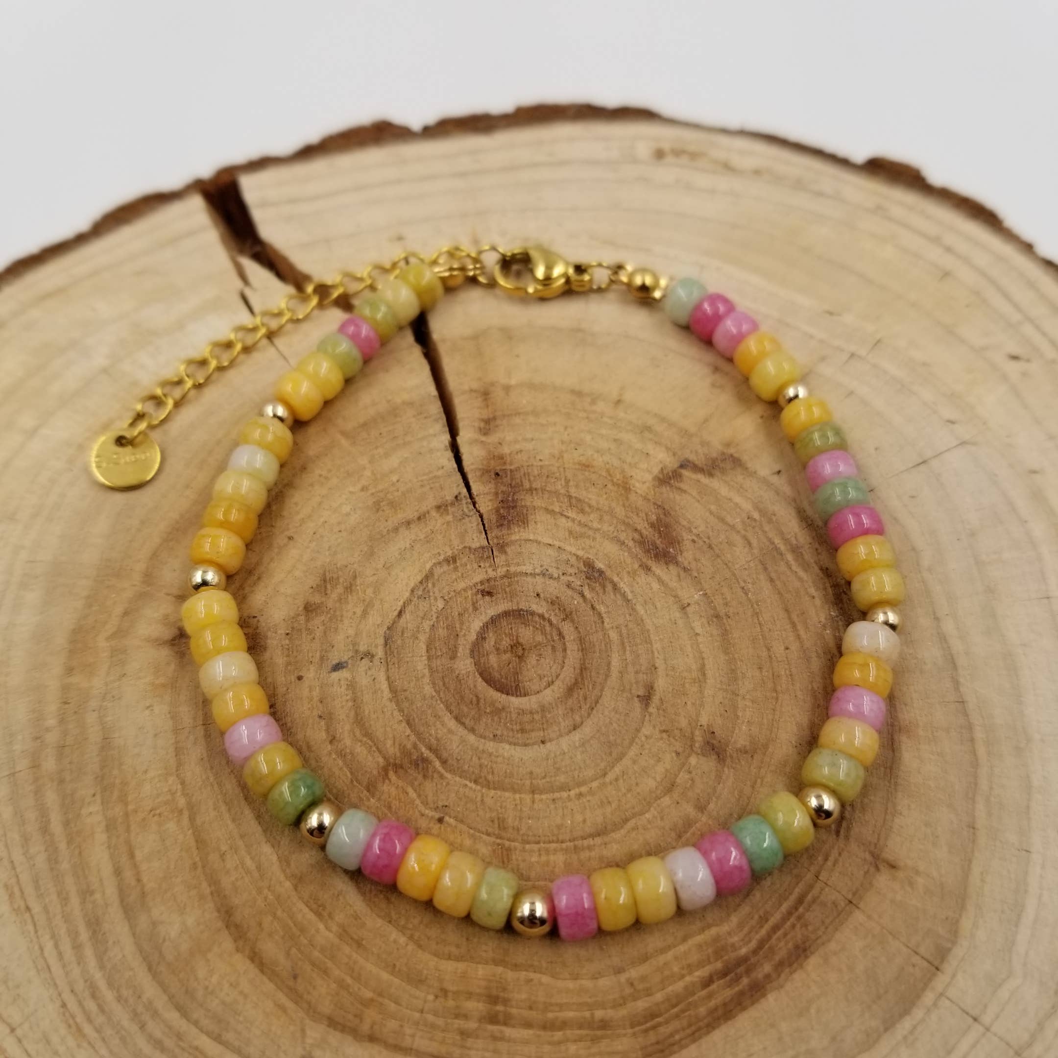 CHAKRA JEWELRY – wholesale Pärlarmband – Dopaminarmband med pärlor i natursten1