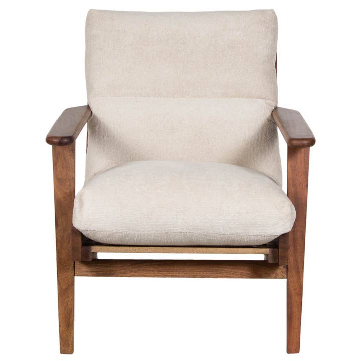 Ronan Mango Wood Armchair for wholesale by Pinkcity