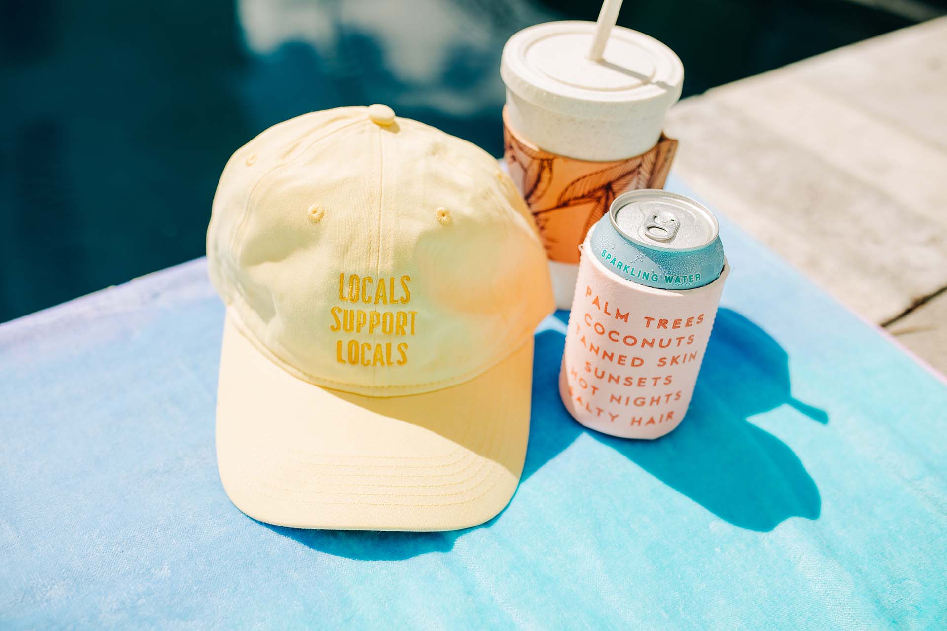 Freshwater Curated Goods - Wholesale Drink Huggers & Koozies - Beach Favorites Koozie4