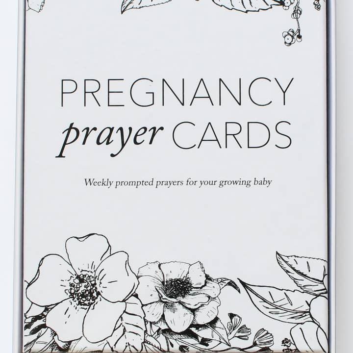 Duncan & Stone Paper Co. - Wholesale Baby Announcement Card - Pregnancy Prayer Cards | Expecting Mom Gift & Announcement1