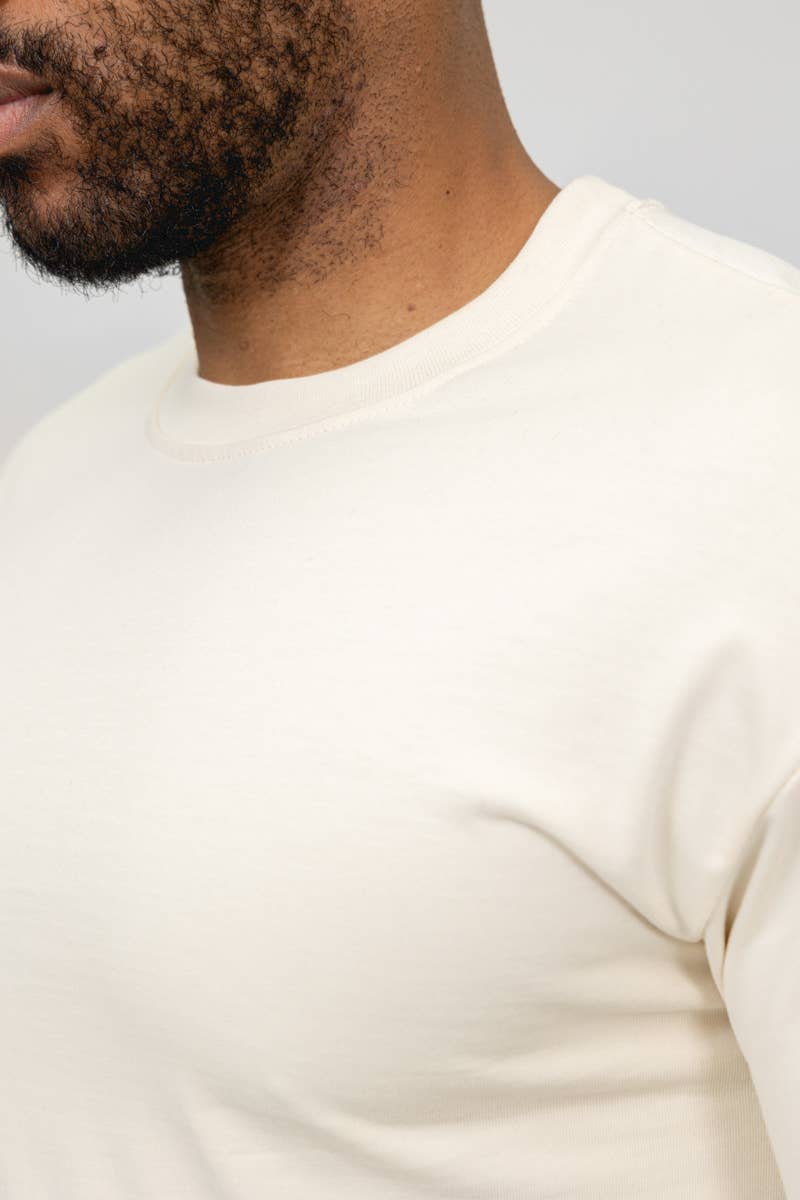 Zayne Paris - Wholesale T-Shirt - Men's - plain oversized round neck t-shirt tx920-3