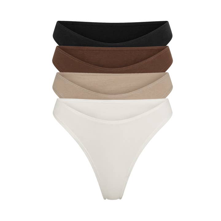 Essentials 4-Pack Thong for wholesale by Net Positive