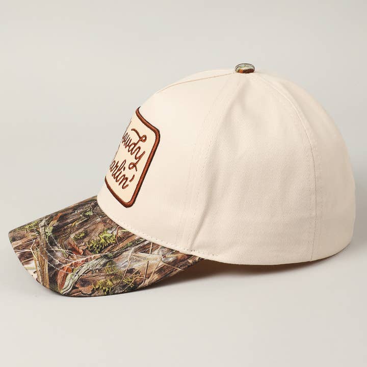 CAMO Howdy Darlin' Embroidery Patch Cap for wholesale on Faire