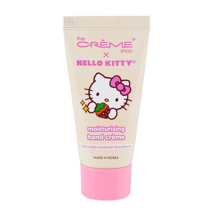 Hello Kitty Hand Creme Shea Butter 1.69oz - Choco Strawberry for wholesale by Deluxe Import Trading